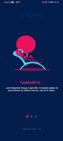 D-KEYS для Android — скриншот 1