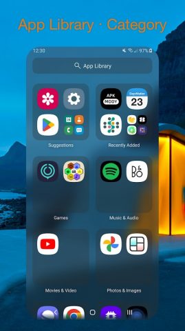DNA Launcher для Android — скриншот 3