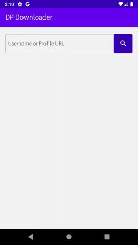 DP Downloader для Android — скриншот 1