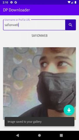 DP Downloader для Android — скриншот 3