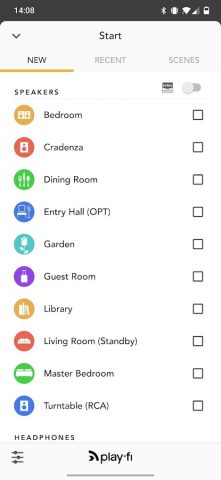 DTS Play-Fi™ для Android — скриншот 1