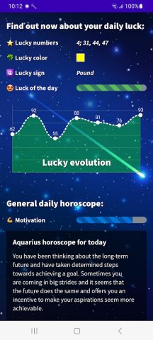 Ежедневный гороскоп Водолей для Android — скриншот 3