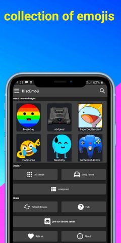 DiscEmoji — discord emoji для Android — скриншот 3