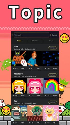 Divoom: pixel art editor для Android — скриншот 5