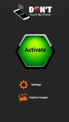Не трогай мой телефон для Android — скриншот 1