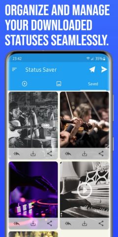 Download story for telegram для Android — скриншот 2