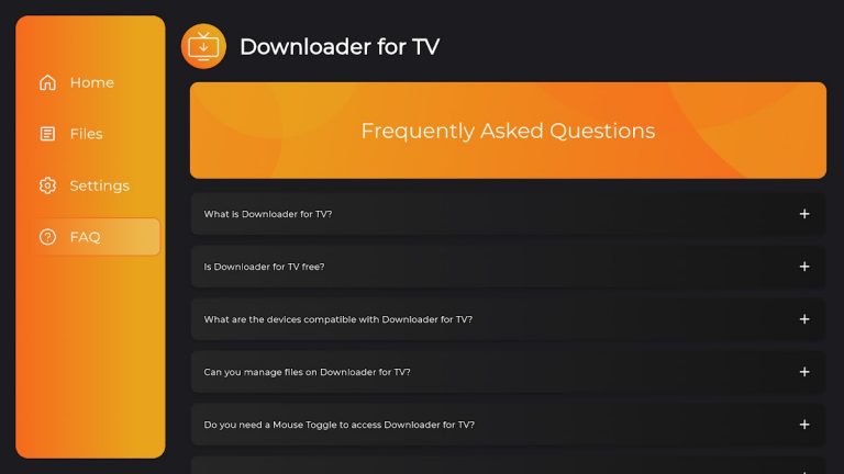 Downloader for TV для Android — скриншот 4