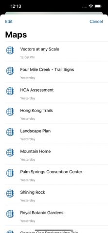 Draw Maps: Map Notes для iOS — скриншот 5