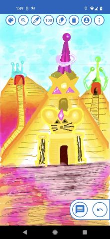 Draw With Me — Social Drawing для Android — скриншот 1