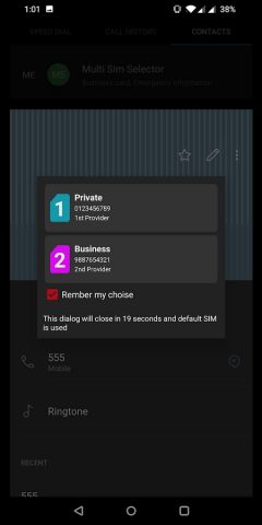 Dual Sim / Multi Sim Selector для Android — скриншот 5