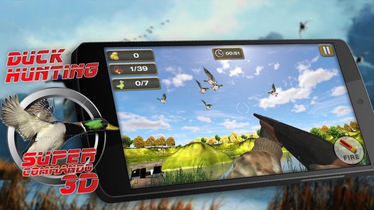 охоты на уток супер коммандос для Android — скриншот 5