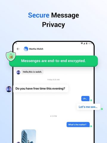 Duo Messenger – приватный чат для Android — скриншот 4