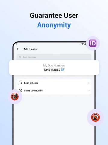 Duo Messenger – приватный чат для Android — скриншот 5