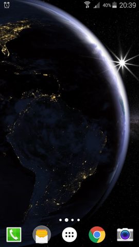 Планета Земля 3D Живые Обои для Android — скриншот 4