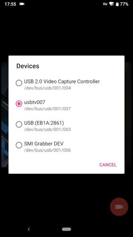 EasyCap Recorder для Android — скриншот 3