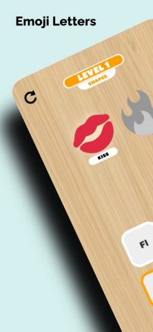 Emoji Letters для iOS — скриншот 1