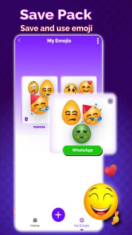 Emoji Maker: делать смайлики для Android — скриншот 2