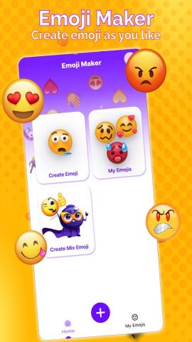 Emoji Maker: делать смайлики для Android — скриншот 3