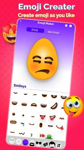 Emoji Maker: делать смайлики для Android — скриншот 5