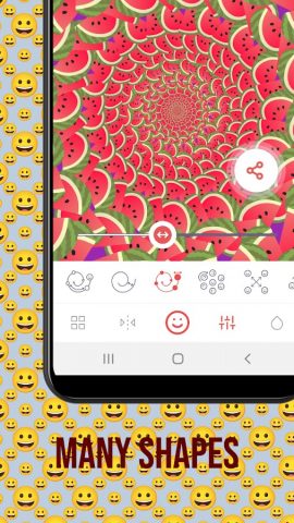 Emoji Wall — Создатель обоев для Android — скриншот 5