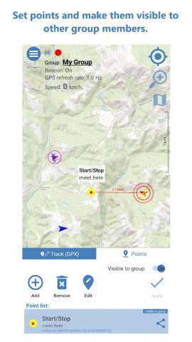 Enduro Tracker — GPS трекер для Android — скриншот 2
