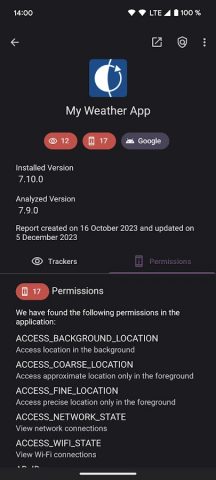 Exodus для Android — скриншот 4