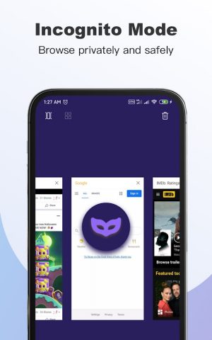 Fiery Browser — Fast & Private для Android — скриншот 4