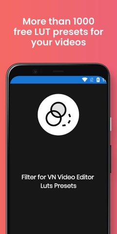 Filter for VN — Luts Presets для Android — скриншот 1