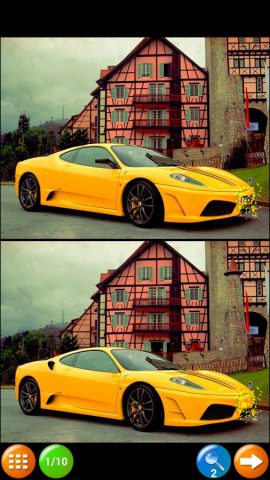 Найти 10 Отличий: игра для Android — скриншот 2