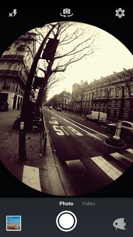 FishEyeVideo для Android — скриншот 2