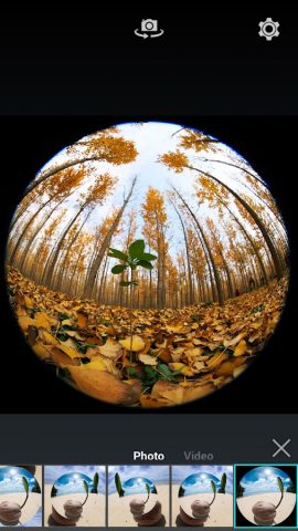 FishEyeVideo для Android — скриншот 5