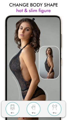 FixThePhoto: Face, Body Editor для Android — скриншот 1