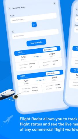 Отслеживание полетов для Android — скриншот 5