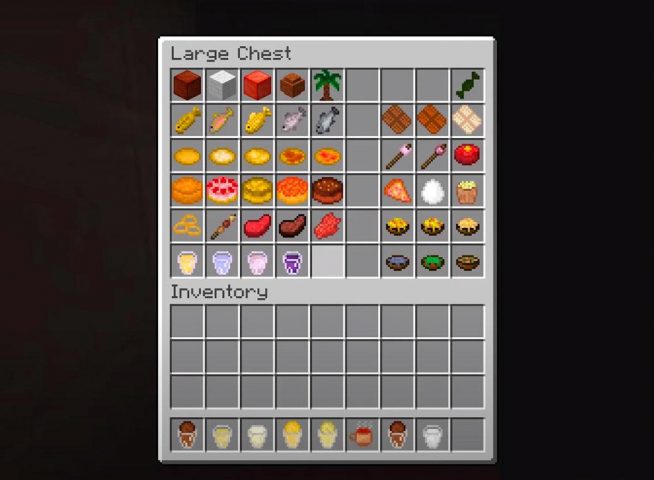 Мод Еда Аддон в mcpe для Android — скриншот 3