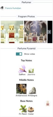Fragrantica Perfumes для Android — скриншот 1