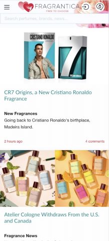 Fragrantica Perfumes для Android — скриншот 5