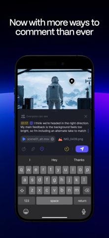 Frame.io для iOS — скриншот 3