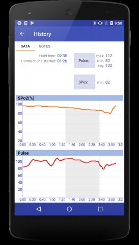 Фридайвинг Апноэ Тренировка для Android — скриншот 2
