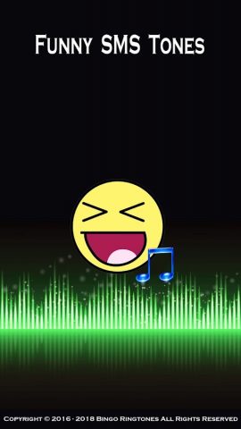 Смешные SMS-мелодии для Android — скриншот 1