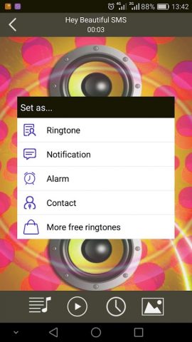 Смешные SMS-мелодии для Android — скриншот 4