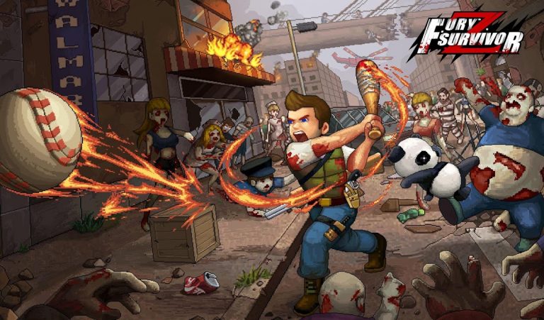Fury Survivor: Pixel Z для Android — скриншот 1