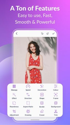 GIF редактор, Создание GIF Pro для Android — скриншот 2