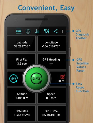 GPS Reset COM — GPS Repair для Android — скриншот 2