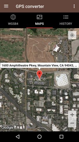 Конвертер GPS для Android — скриншот 5