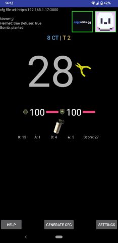 GSI Bomb Timer Counter-Strike для Android — скриншот 1
