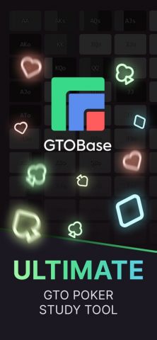 GTOBase — GTO Poker Train&View для iOS — скриншот 1