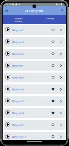 Galaxy A55 Ringtone для Android — скриншот 3