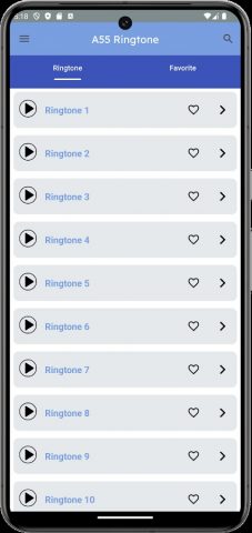 Galaxy A55 Ringtone для Android — скриншот 4