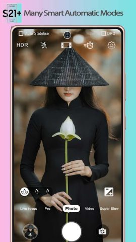 Galaxy S25 Ultra 4k Camera Pro для Android — скриншот 3