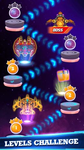 Galaxy Shooter Battle 2025 для Android — скриншот 4